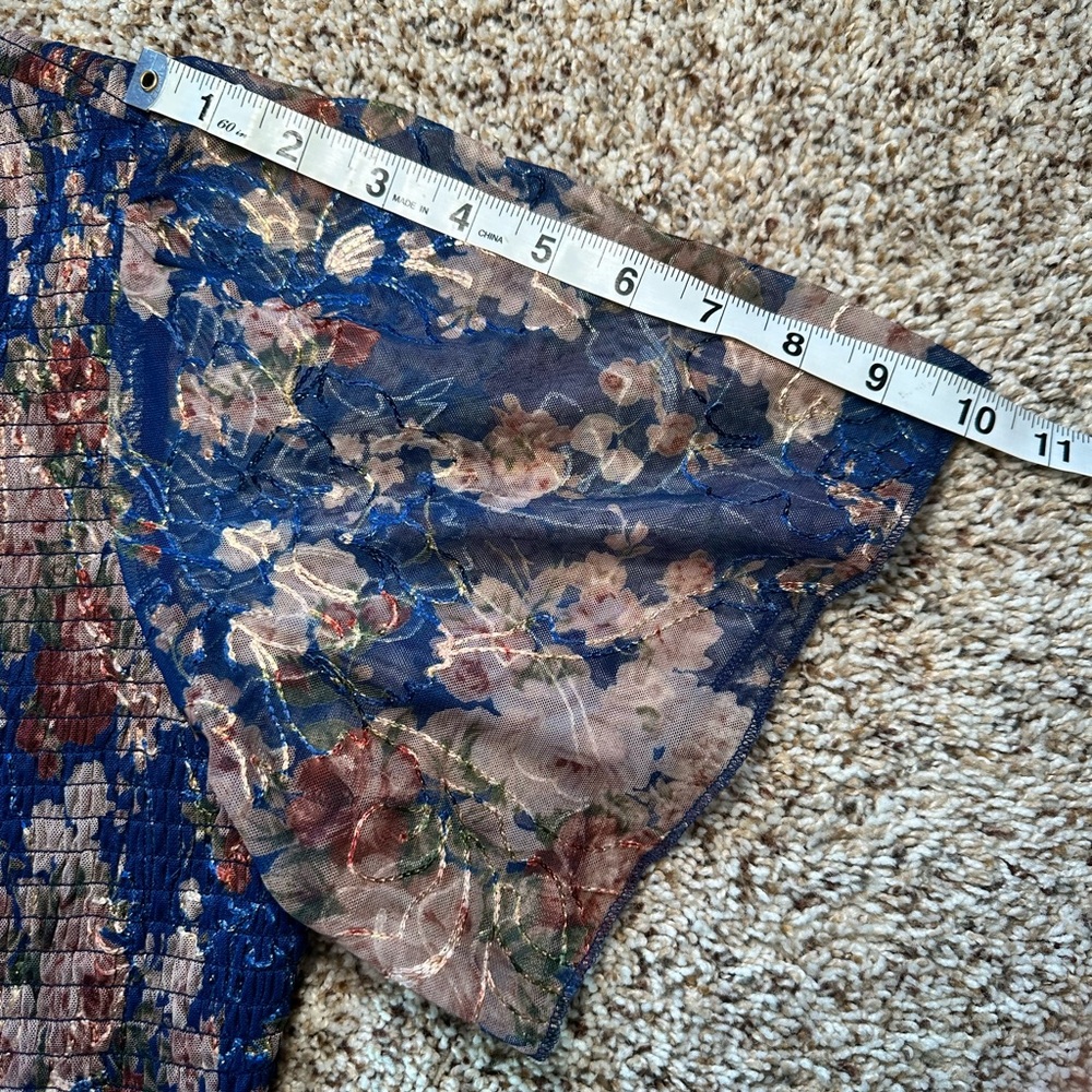 Baltic Born blue floral dress - Picture 9 of 11